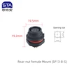 Front Mount Female Socket