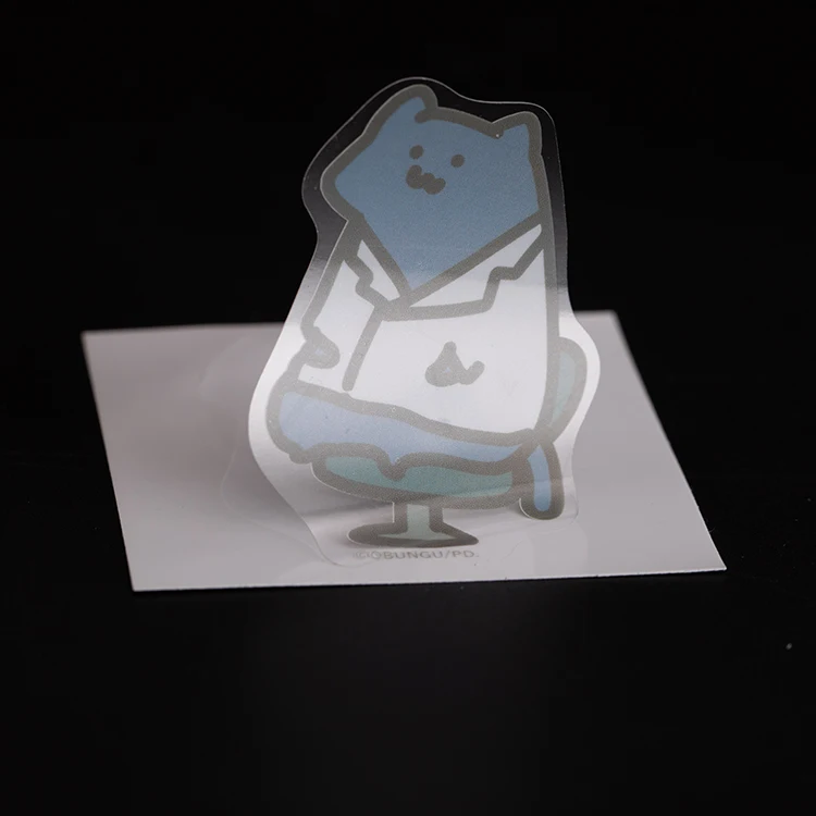 product customized waterproof transparent vinyl label stickers printing design logo clear adhesive round pvc product packaging stickers926-7