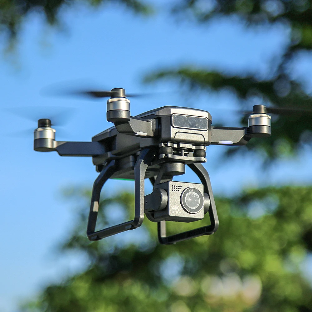 SJRC F7 4K PRO Дрон с двойной камерой GPS 3-осевой гиростабилизатор 5G WIFI расстояние 25 мин. 3 км Радиоуправляемый