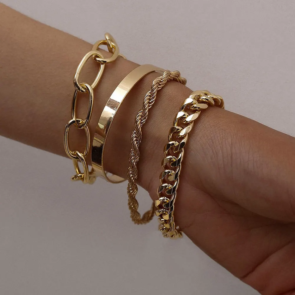 thick rope chain bracelet