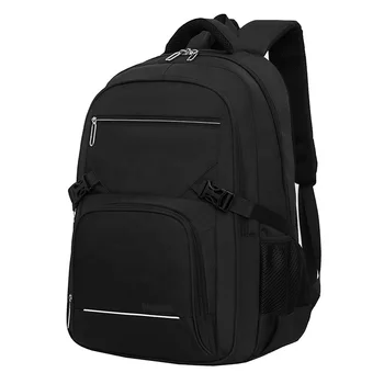 Large capacity polyester simple light leisure student male and female general computer backpack
