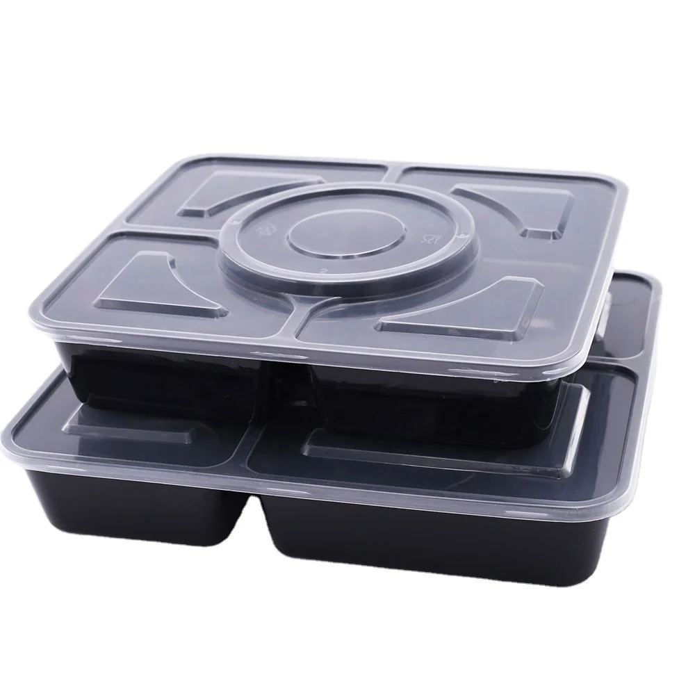 Hemoton 10PCS Box Takeout containers Meal containers bento Lunchbox  Disposable bento containers Food Container Disposable containers Convenient