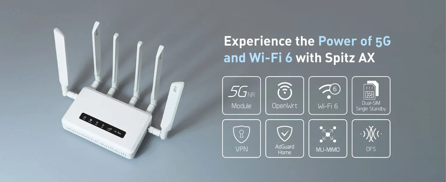 Gl-x3000 5g Cpe Network Router Odm 4g 5g Wifi Router With Sim With ...