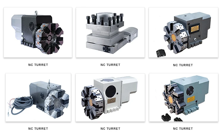 High Quality HAK37 Direct Drive Motor NC Turret Cnc Lathe Horizontal Tool Turret 8/10/12 Position Tool Post and Tool Holder