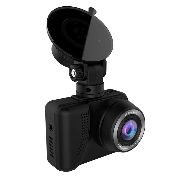 Rigwig Dashcam 3 Canaux 1080P Avant / Intérieur / Arrière - Caméra Voiture Full HD Avec Carte 32Go, HDR, Vision Nocturne, G-Sensor, Parking Monitor