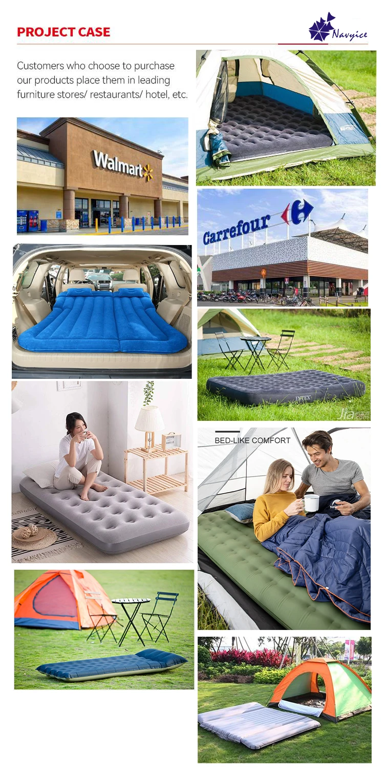 High Quality Size Air Mattress Air Bed Mattress With Builtin Pump