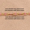 Relleno de oro de 14 quilates, rosa
