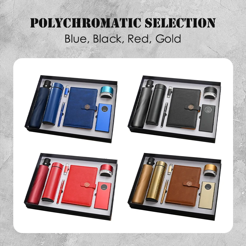 Customize Logo Travel Promotion Marketing Notebook Pen and Keychain Gift Set Wedding Gifts Souvenirs for Guests Gift Sets