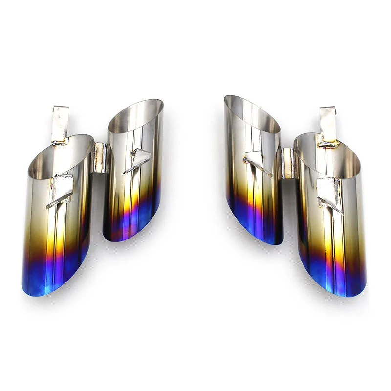 Obm Exhaust Tips For Lamborghini Huracan LP610 2014-2019 Titanium Alloy Exhaust Pipe Half-Baked