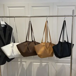 2026 New Luxury Designer PU Leather Bags Tote Handbag for Women Causal Bag with Purse Commuting Tote Handbag