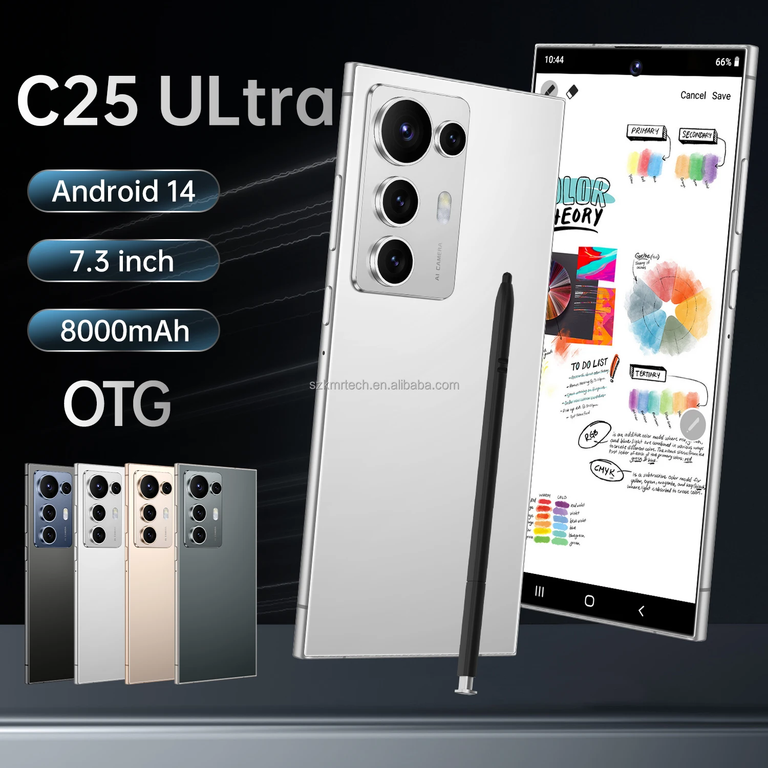 C25 Ultra 5G Smartphone - Unlocked Android 14 HD OLED