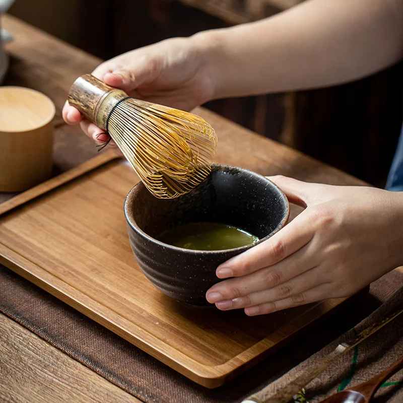 Matcha-Schneebesen Aus Lebensmittelechtem PP-Harz – Handliches Rührwerkzeug Für Perfekten, Klumpenfreien Matcha-Tee