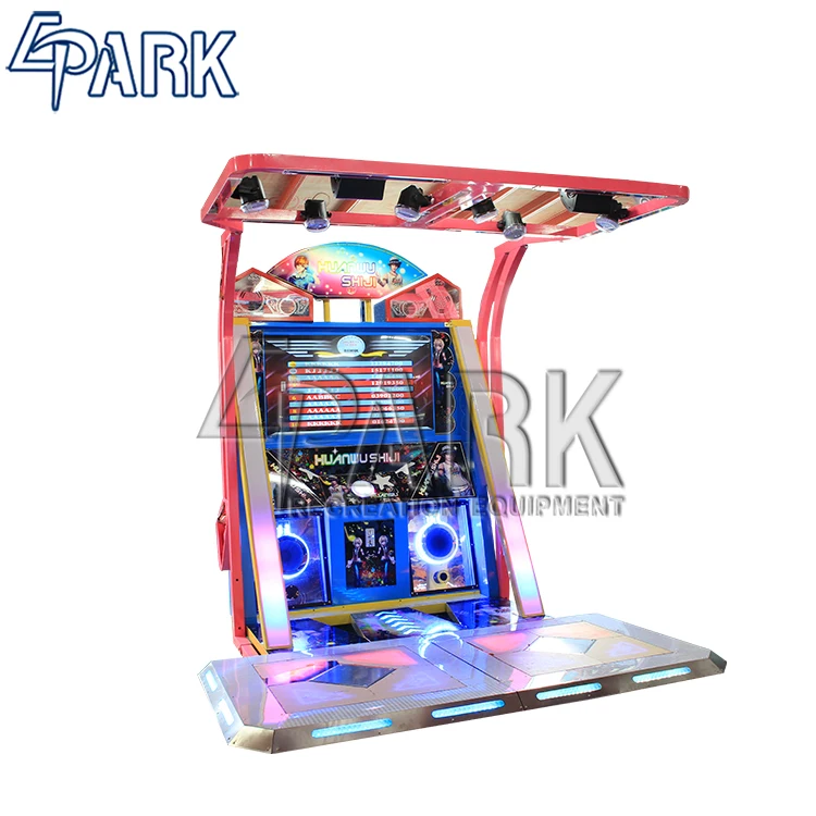 Dance Drum Revolution Double Player Competition Arcade Video Game Machine for Game Center