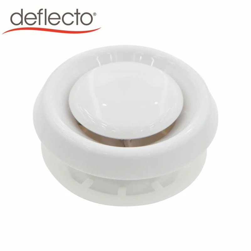 Ceiling Diffuser 4 6 Inch Adjustable Diffuser ABS Air Vent Round Ventilation Diffuser Cover Ideal for Suspended
