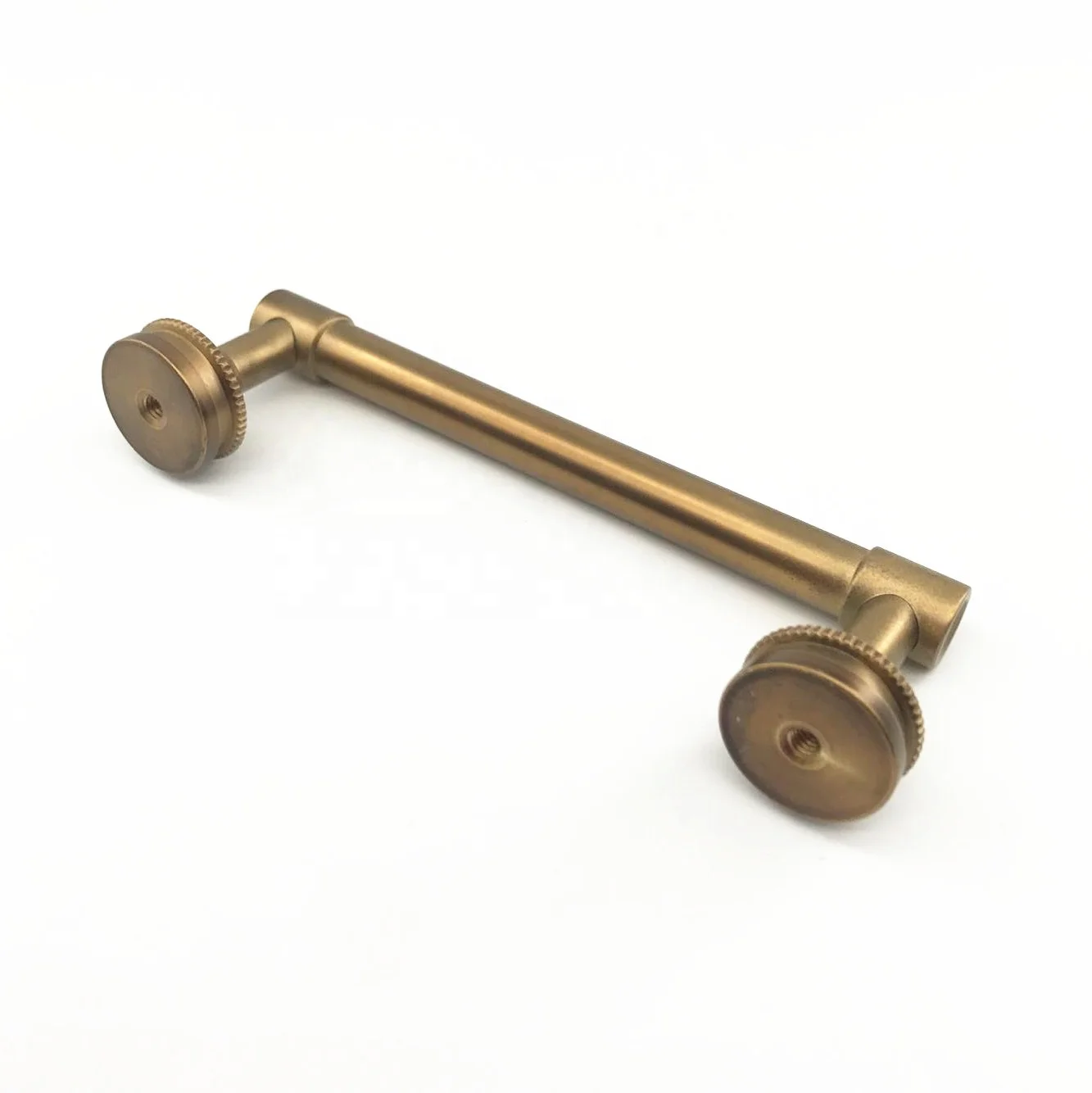 USA and Europe Style Brush Brass Furniture Hardware Cabinet Drawer U Pull Handle