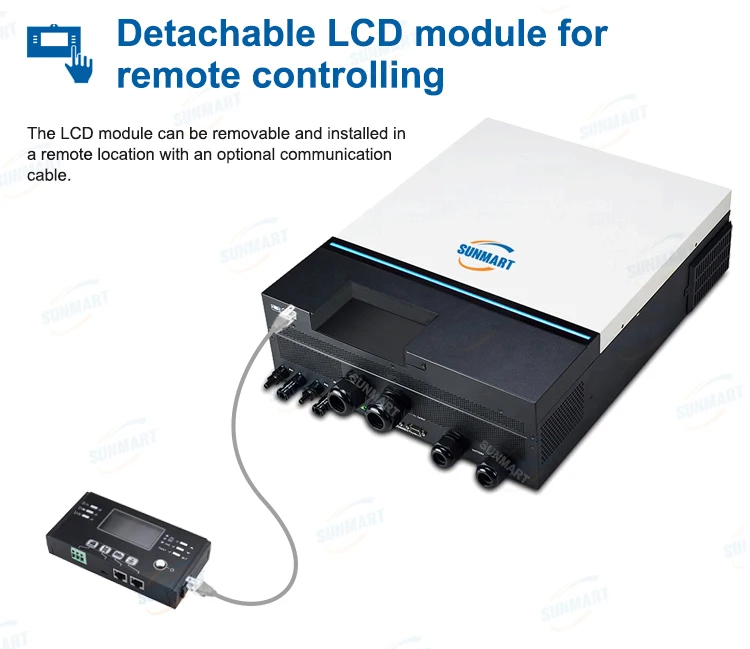off Grid Solar Inverter Single Phase 8kw Three Phase Solar Inverter 10kw 11kw 48V 120A MPPT Controller Inverter