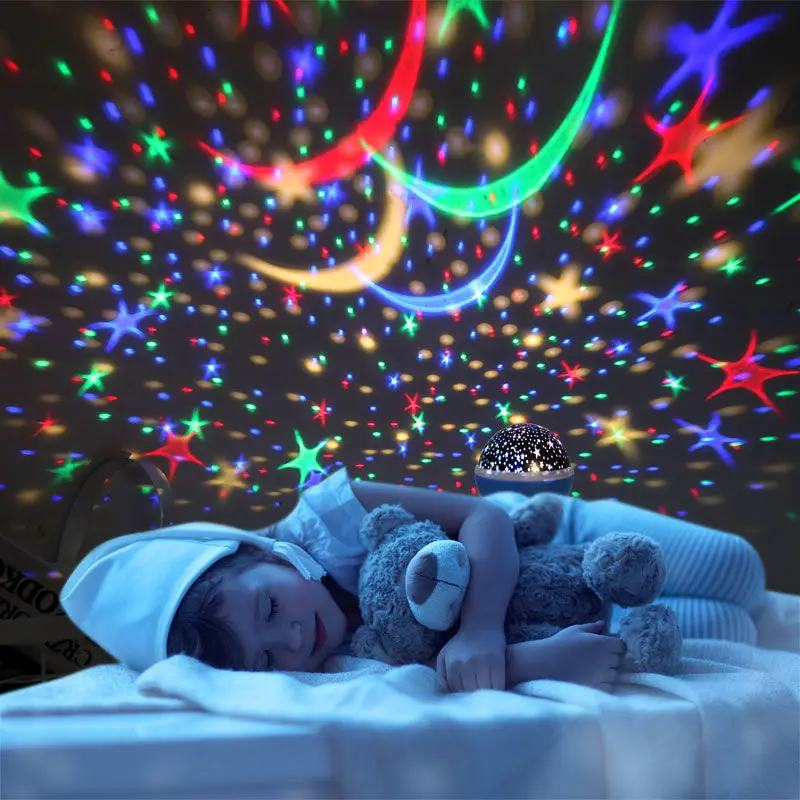 Baby Night Light Moon Star Projector 360 Degree Rotation Buy Factory