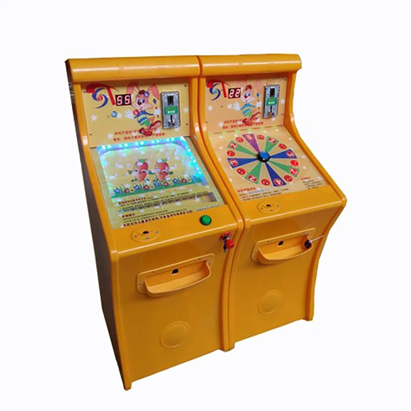 Gold Amusement Coin Operated Arcade Game Machines Educational Toy Electronic Pinball Vending Machine