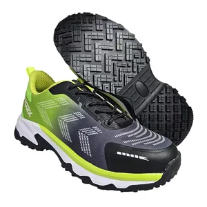 Low Cut Lace-up Fashion Sneakers for Unisex Anti Smash Puncture-proof Safety Shoes Oxford Fabric Hard-wearing Work Footwear