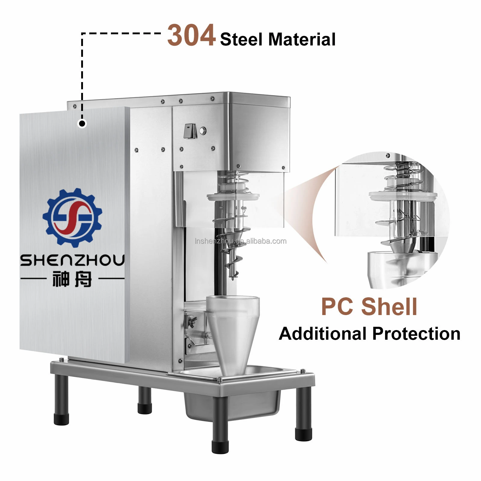 Ice Cream Blender/swirl freeze frozen dessert machine/Swirl Frozen 