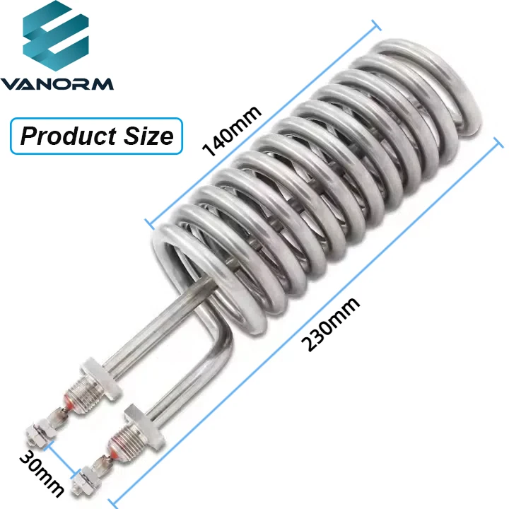 230V Spiral Immersion Heater