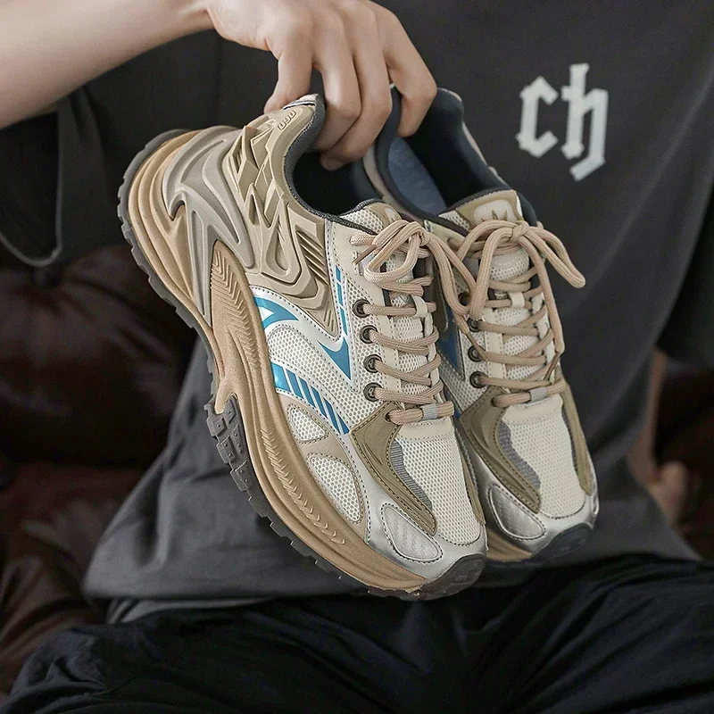 Casual Sports Shoes Fashion Brand Design New Men's Chunky Sneakers Male Female Dad Shoes Trendy Girls Boys Sneakers for Man_2