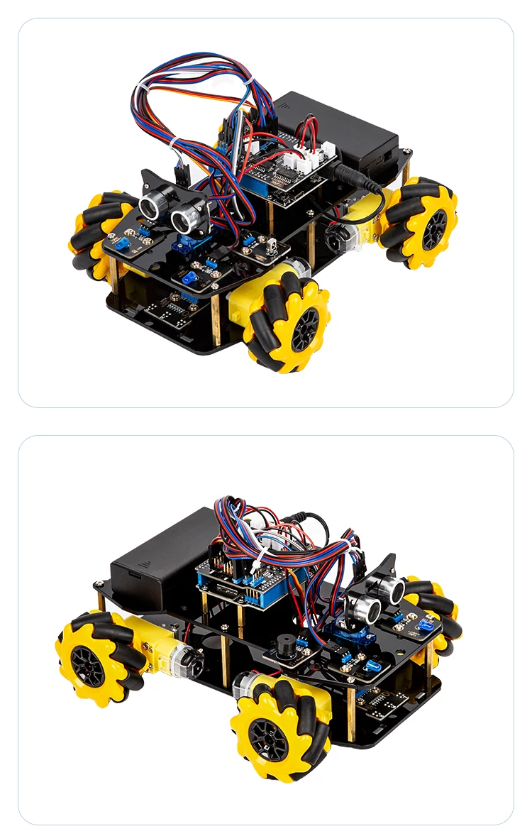 ACEBOTT ESP32 CAM Omni Wheel Robot Kit - Smart & Programmable