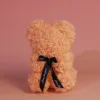 Orange rose bear