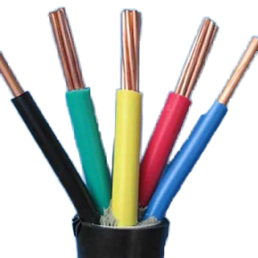 Conductor House Wiring Fire-resistant BV Polyvinyl Chloride Insulated Copper PVC Solid Insulated Wire Huayuan Pure Copper 4MM