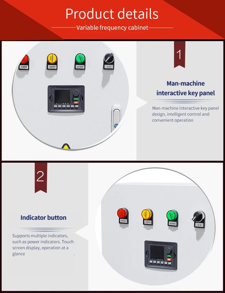 SNTOOM 0.75-30kW Multi-functional Frequency Conversion Control Cabinet ...