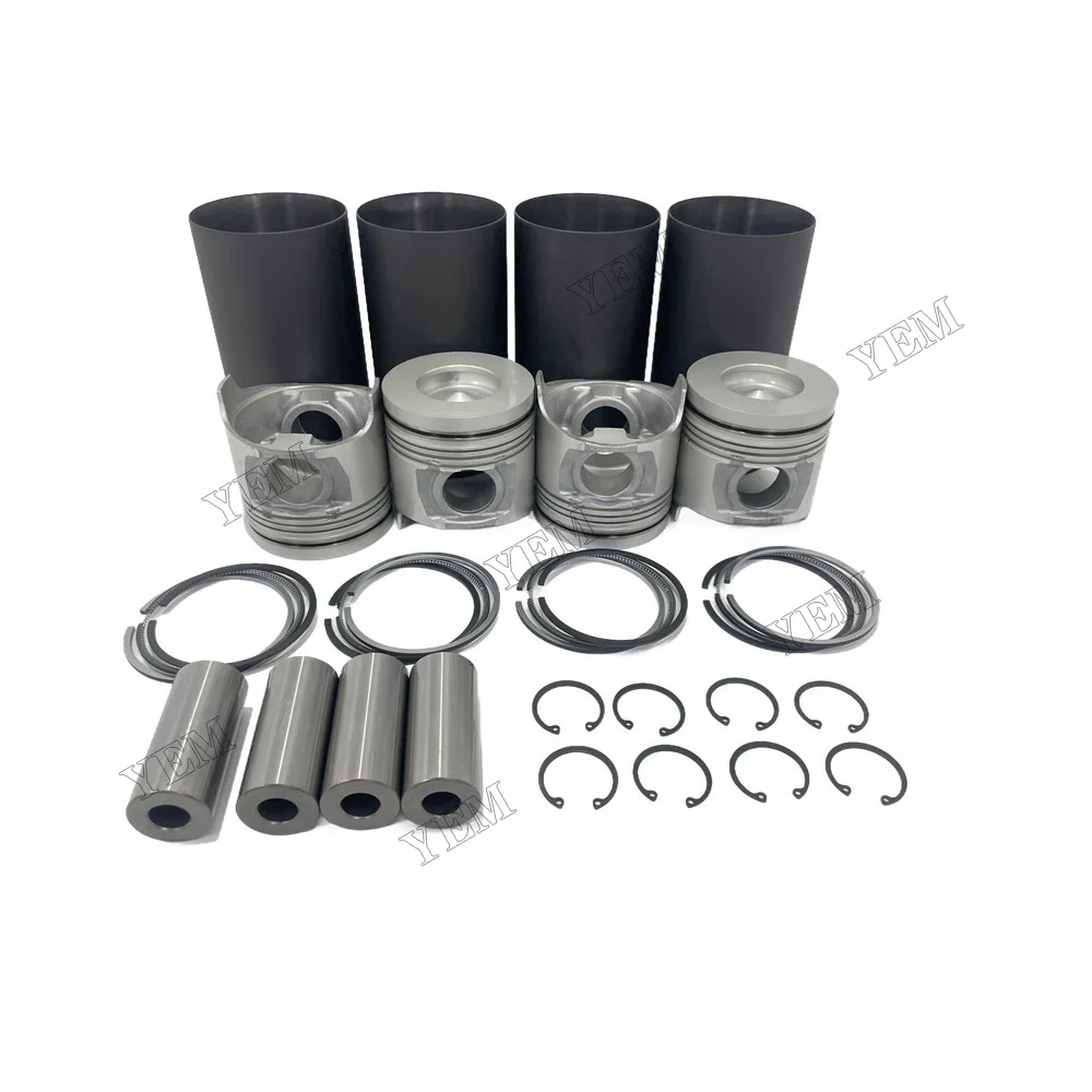 Cylinder Liner Kit Suitable for Isuzu 4HK1s Engine Repair Kit 4