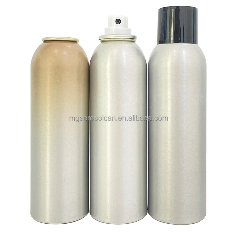 OEM Aluminum Can Cosmetics Spray Aerosol Aluminum Can with Valve and ...
