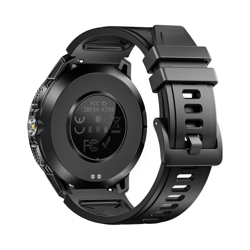 2025 Flashlight Smart Watch KT88 - Outdoor Sports Watch
