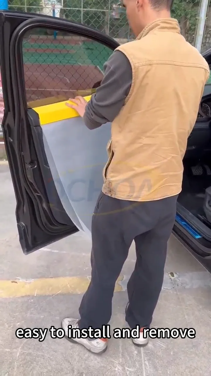 Dchoa 2 Pcs Car Door Panel Waterproof Covers Set Window Tinting