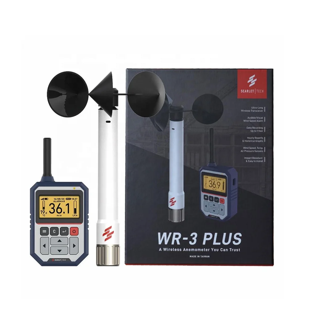 New Wireless Wind Speed Sensor for All Models of Tower Crane