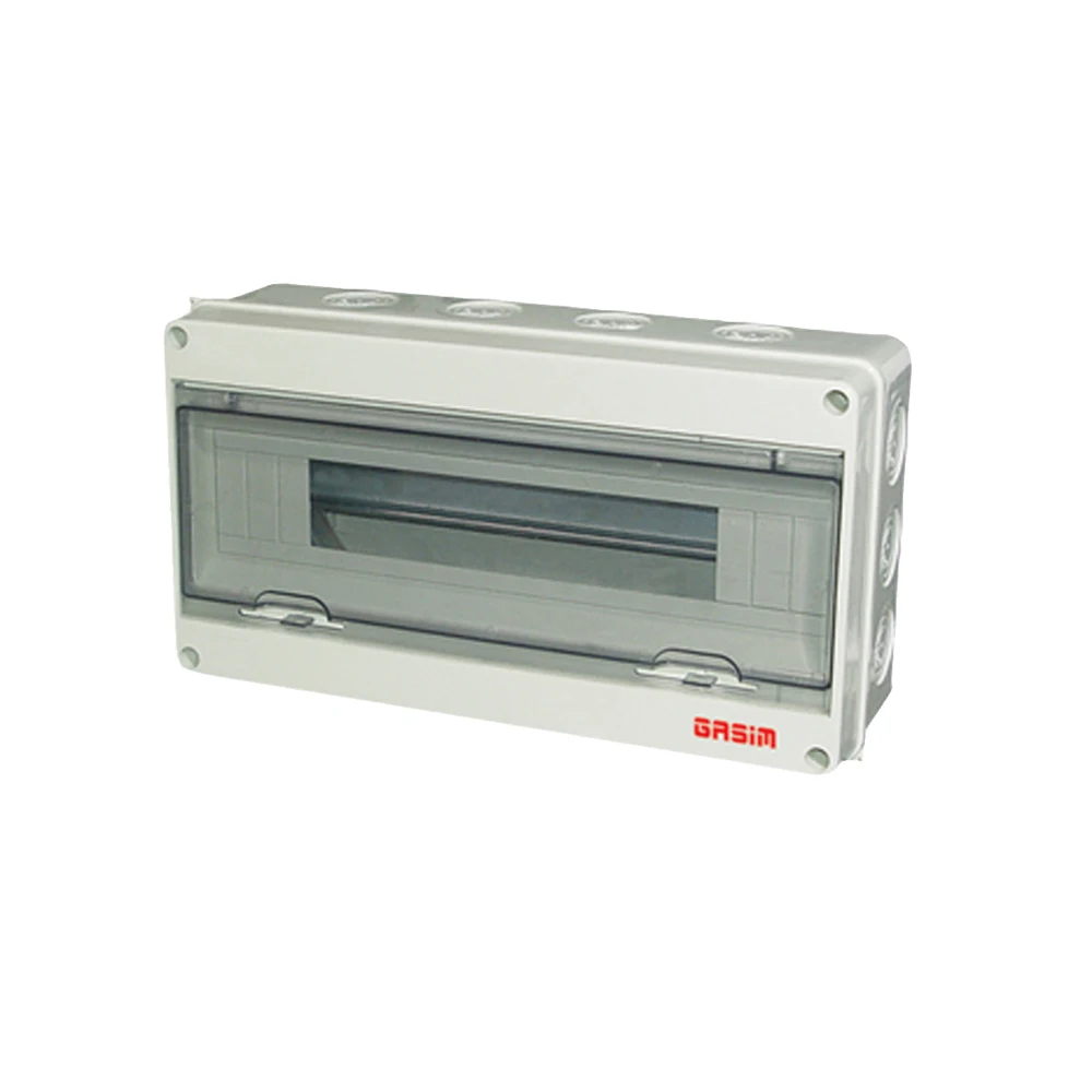 12 Way Mini Circuit Breaker Distribution Box ABS Project Box Waterproof Circuit Breaker Box