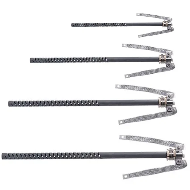 1625C 1500C High Density Spiral Rod Sic Heating Element Silicon Carbide Rod for Furnace Sic Heater Electric