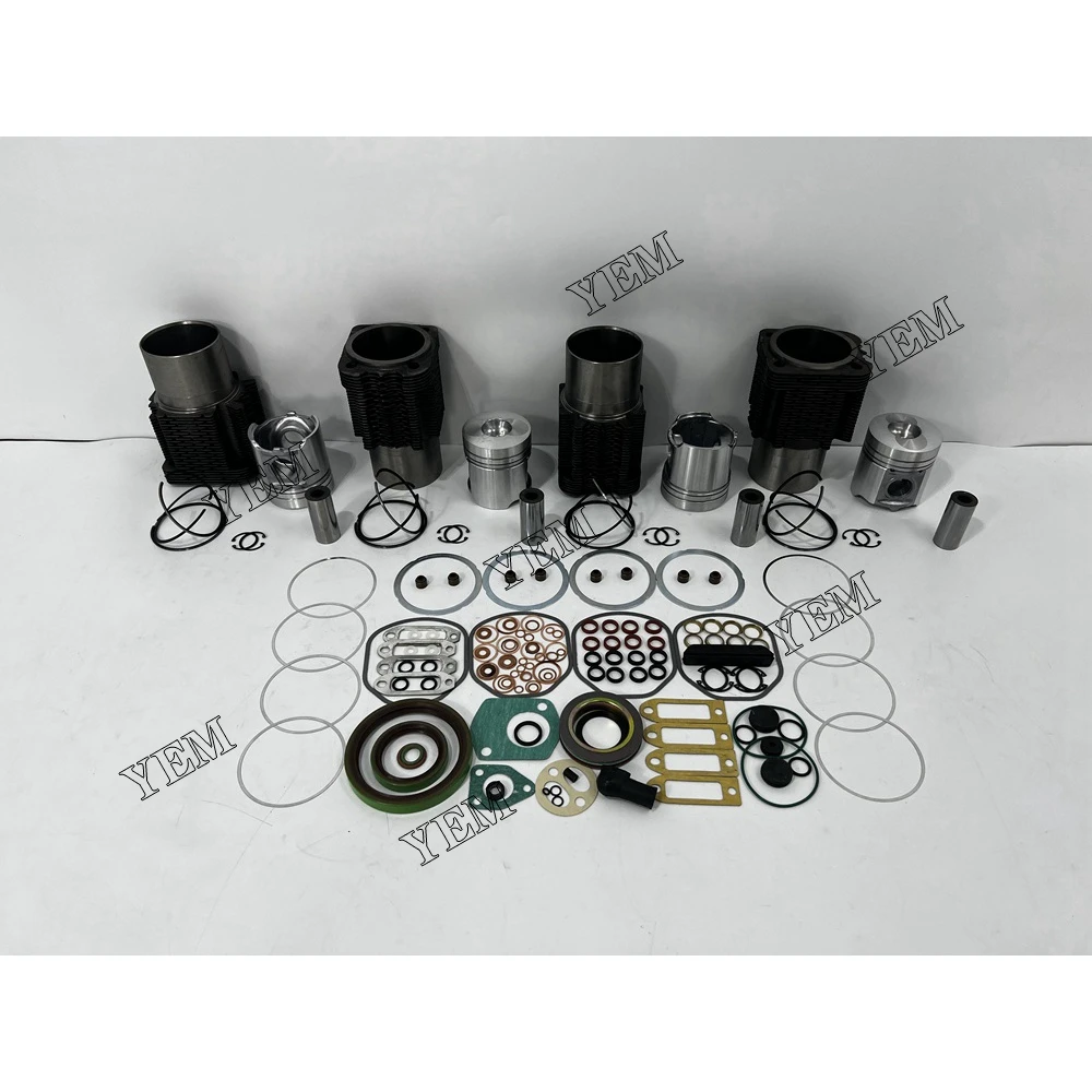 BF4L913 Engine Rebuilding Kit With Cylinder Gaskets Piston Rings Liner for Deutz 2