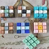 Porte-clés jouet Fidget avec capuchon de clé Macaron à 9 touches