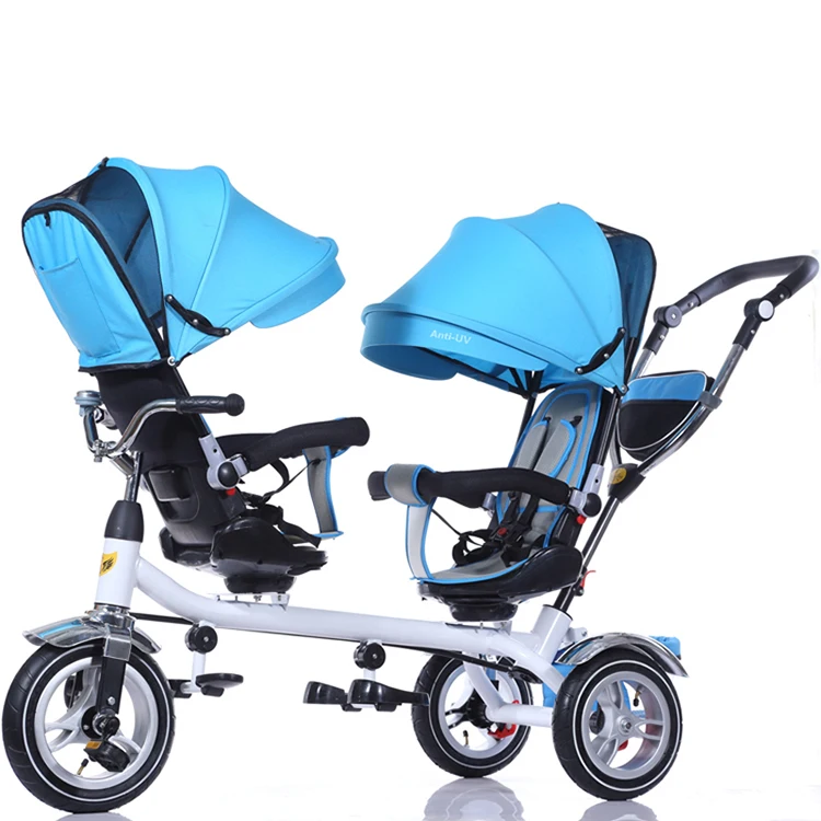 Nouveaux Modèles Pas Cher Bébé Jumeaux Tricycle/Pousse Tricycles