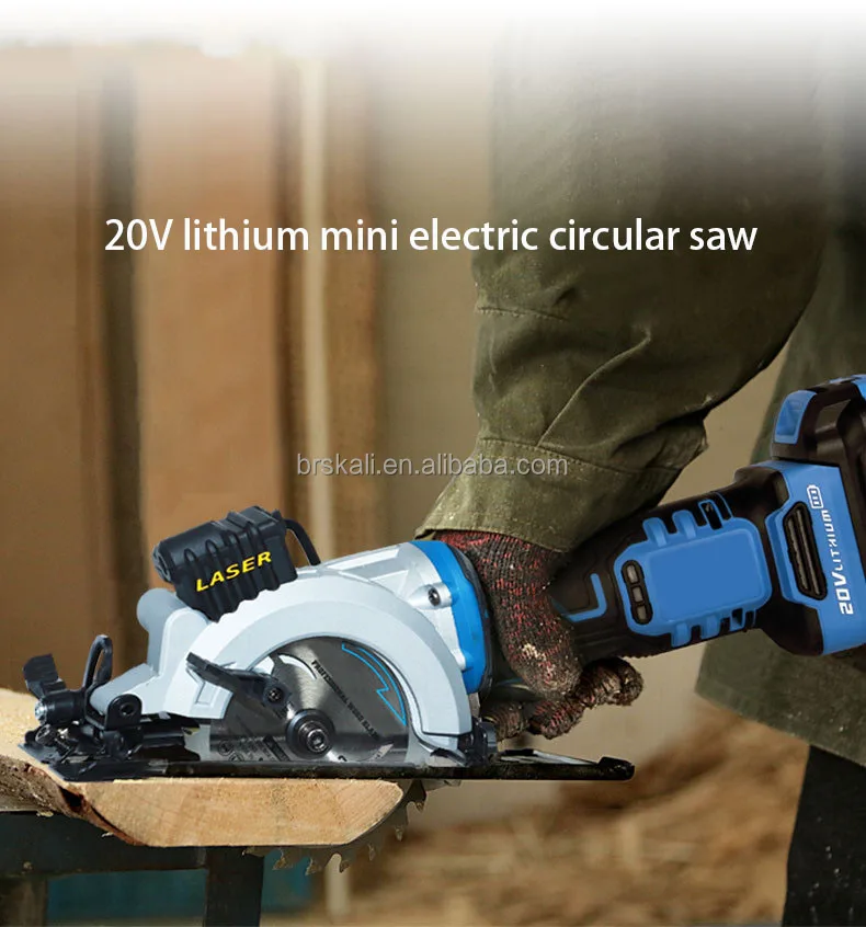 20v Lithium Mini Electric Circular Saw Household Handheld Woodworking