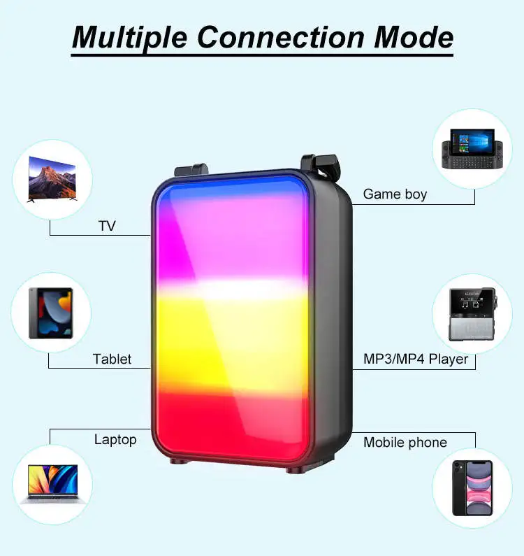 2インチブルートゥースステレオポータブルプロフェッショナル