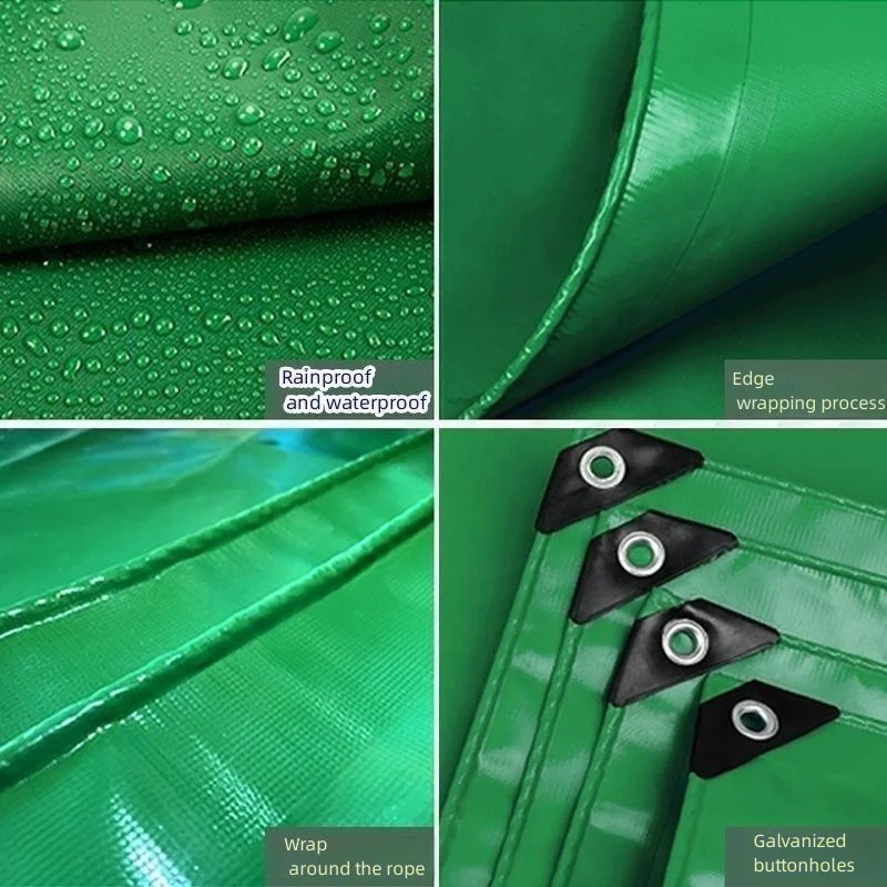 Outdoor Cover Waterproof UV Resistant Rain Cover Durable Poly Tarpaulin for Truck Tarps