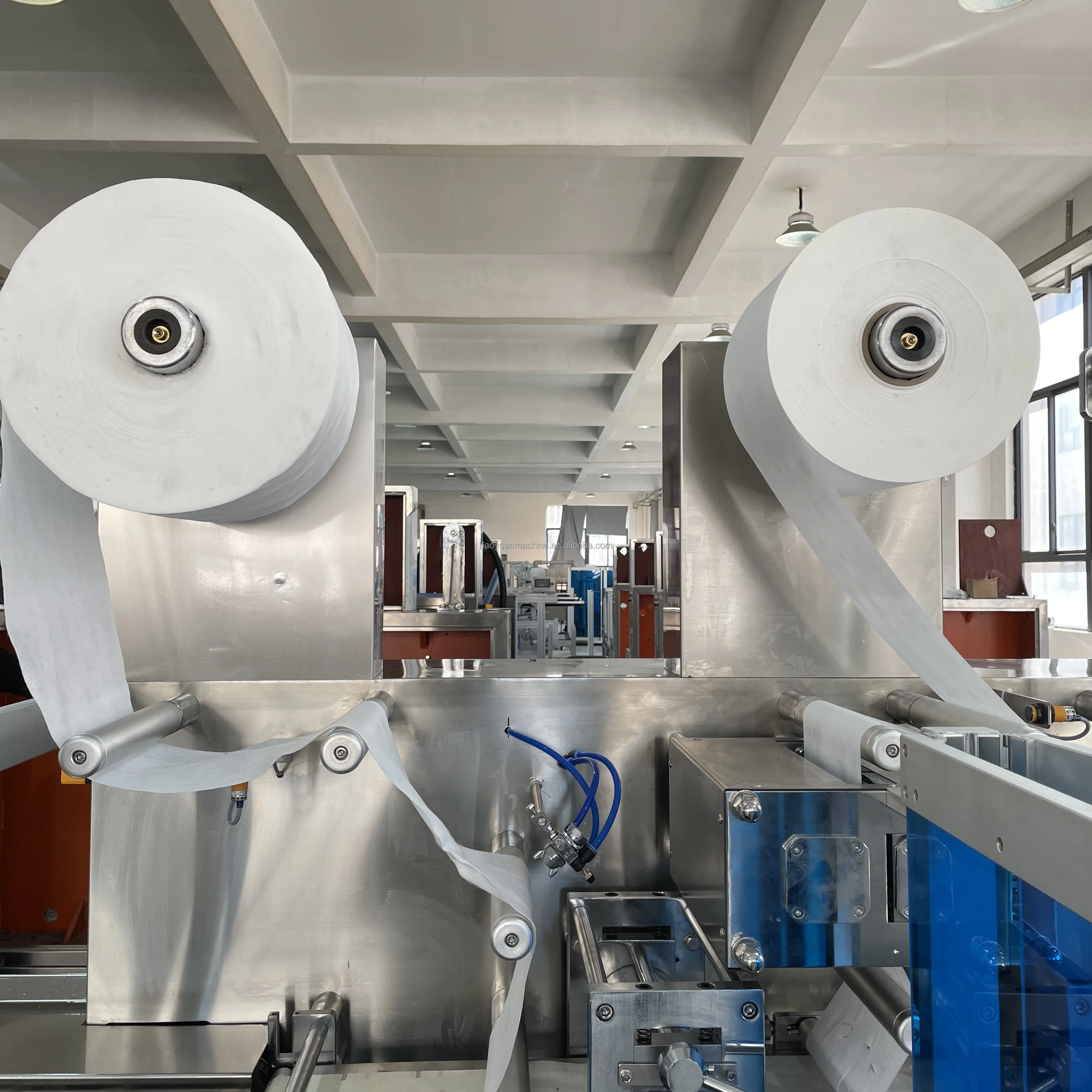HAOYUAN-220 Ultrasonic Steam Eye Pad Eye Mask Making Packing Machine factory