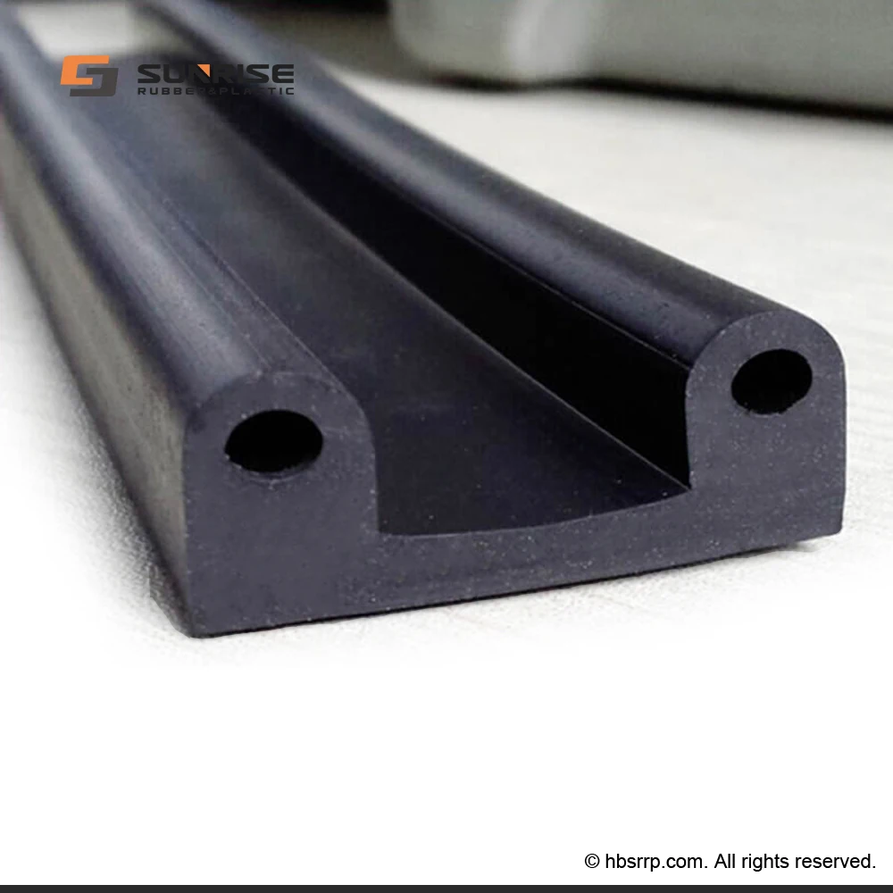 Rubber Extrusion Profile For Marine Ship Racing Protection Dock Epdm