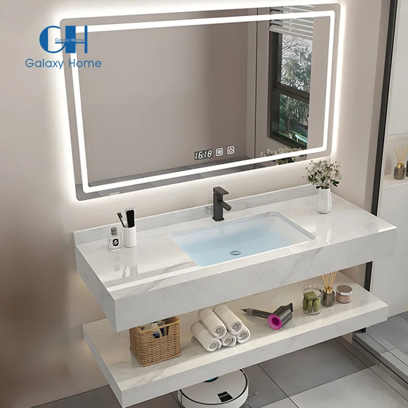 New Arrival Single with Sink Triangle Vanity Light Fixtures Bathroom Vanities Cabinet in Living Room