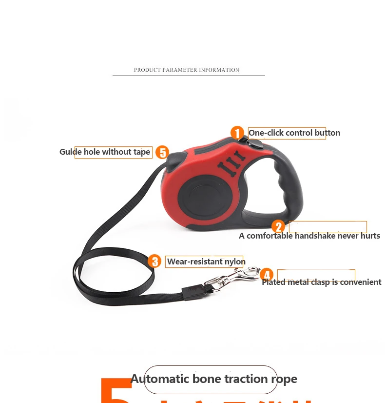 Kingtale Automatic Telescopic Pet Upgrade Locks Nonslip Handles