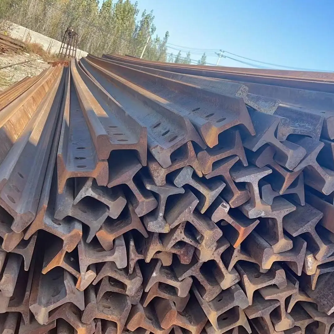 Использованный рельсовый стальной лом, цена, большая поддержка на складе на заказ