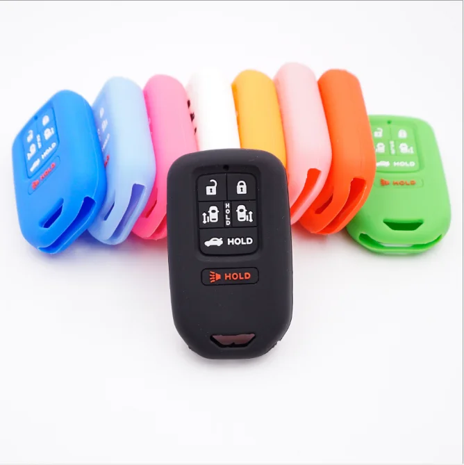 Silicone Remote Key Case Fob Cover For Honda Civic Accord CR-V City Fit Odyssey 