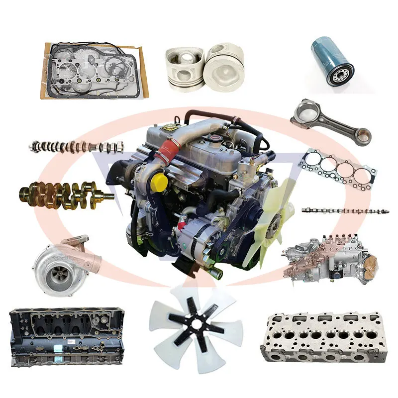 D936 D936l Engine Overhaul Kit With Cylinder Piston Ring Gasket Bearing Valve Set for Excavator Engine Parts